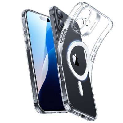 Husa pentru iPhone 16 Plus - ESR Zero HaloLock - Clear foto