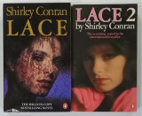 LACE / LACE 2 by SHIRLEY CONRAN , VOLUMELE I - II , 1985