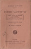 Alfred de Vigny - Poesies completes (lb. franceza), 1925
