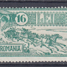 ROMANIA 1932 LP 103 - 30 DE ANI DE LA INAUGURAREA PALATULULUI PTT SARNIERA