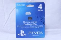 Card memorie Sony Playstation Vita PS Vita - 4 GB - original - sigilat foto