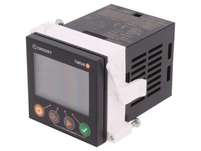 Timer Programabil cu Interval 0,05s-9999h, SPDT x2, 24-240V AC/DC, GDS2R10MV2 foto