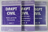 DREPT CIVIL , VOLUMELE I - III de IOSIF URS si SMARANDA ANGHENI , 1998 *LIPSA PAGINA DE TITLU