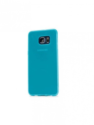 Husa Silicon Samsung Galaxy S6 g920 Clear Blue Ultra Thin&amp;nbsp; foto