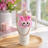 Set charmuri pentru pahar termos roz personalizare cana termo, CMCLASS