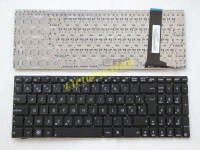 Tastatura Laptop Asus S550C iluminata layout BE (Belgium) foto