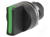 Comutator rotativ 22mm EAO Poz.i stab 3 negru fără IP65 46