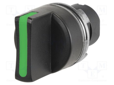 Comutator rotativ 22mm EAO Poz.i stab 3 negru fără IP65 46 foto