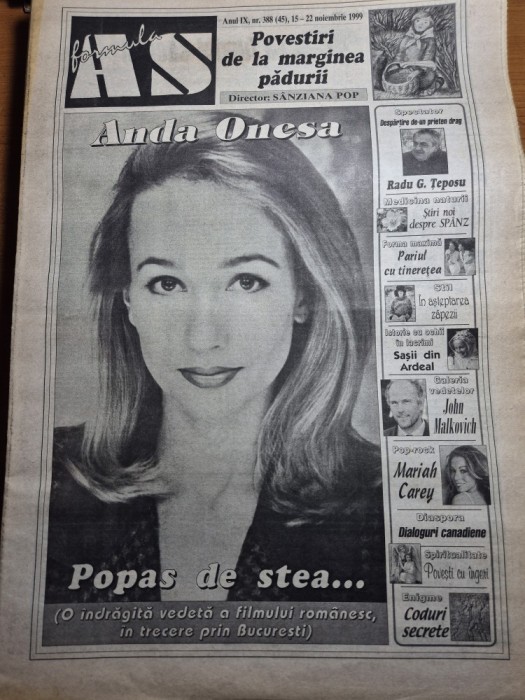 ziarul formula as 15 - 22 noiembrie 1999