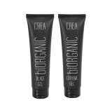 Cumpara ieftin Set Promotional Gel negru styling + Gel fixare puternica BiOrganic Maxxelle 2*150 ml