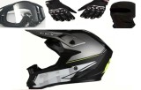 Cumpara ieftin Casca moto off road/atv/cross /enduro/+Ochelari+Manusi +cagula ,produse noi, marimi XS-S-M-L-XL
