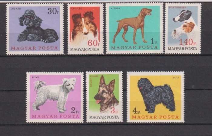 UNGARIA 1967 MI. 2337 - 2343 MNH