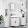 VidaXL Set de mobilier pentru baie Pe perete 5 pcs Alb 61 x 35 x 64 cm 3392983
