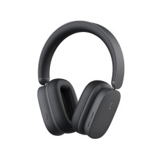Casti wireless baseus bluetooth 5.1, bowie h1, noise cancellation, grey foto