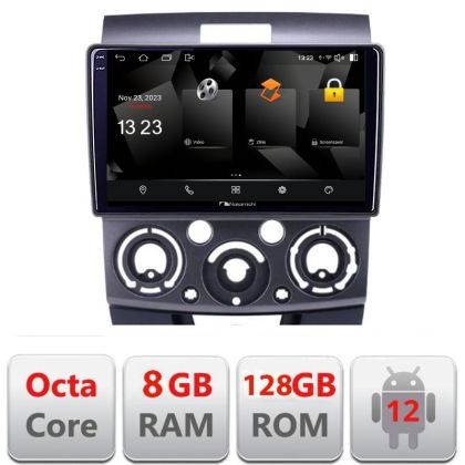 Navigatie Ford Ranger Mazda BT50 2007-2012 5960Pro-RANGER Android Octa Core Qualcomm 2K Qled 8+128 DTS DSP 360 4G Optical CarStore Technology