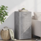 Gossi dulap, gri beton, 45x42,5x93 cm, lemn prelucrat