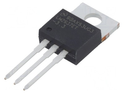 Stabilizator de Tensiune LDO 3.3V 0.5A TO220-3 foto