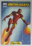 IRON MAN , COLECTIA &#039; MARVEL &#039; ANII 2000 , COLECTIA &#039; RENASTEREA &#039; , BENZI DESENATE CU TEXT IN LIMBA ROMANA , NR. 6 , 2001
