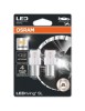Set 2 Becuri Led Exterior 12v (PY21W) Portocaliu Ledriving Premium Bli Osram Portocaliu