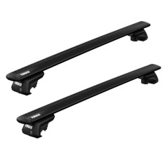 Bare transversale Thule Evo Raised Black pentru Citroen C3 Xtr 2004-2010 foto