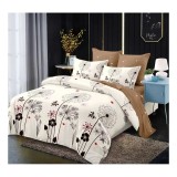 Cumpara ieftin Lenjerie de Pat Bumbac Finet, 6 Piese, Pat Dublu - CPL248