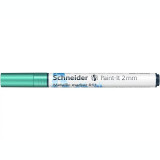 Marker metalic Schneider Paint-It 011 2 mm Verde Metalizat