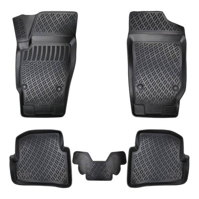 Covoare presuri cauciuc tip tavita PSN Skoda Fabia II 2007-2014 foto