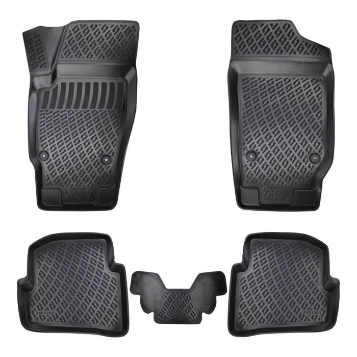 Covoare presuri cauciuc tip tavita PSN Skoda Fabia II 2007-2014