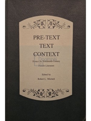 Robert L. Mitchell - Pre-text, text, context (Editia: 1980) foto