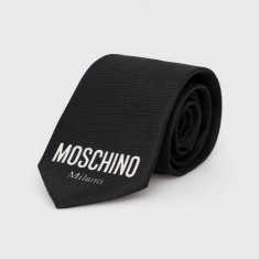 Moschino Cravată culoarea negru