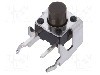 Microintrerupator 6x6x3.5mm, (ON)-OFF, SPST, ALPS - SKHHLVA010 foto