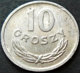 Cumpara ieftin Moneda 10 GROSZY - RP POLONA / POLONIA COMUNISTA, anul 1972 *cod 549, Europa, Aluminiu