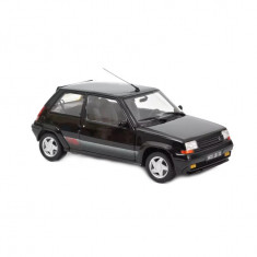 Macheta auto Renault 5 SuperCinq GT Turbo 1989 black, 1:18 Norev