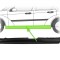 Prag Ford Focus 1 (Daw/Dbw/Dnw/Dfw) 09.1998-11.2004 Stanga , 4/5-Usi/Hatchback/Combi, prag metalic