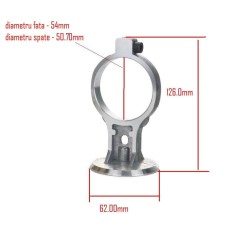Biela pentru piston compresor de aer fara ulei 500-1500W 54*126*62mm Nr.2679