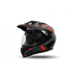 MBS Casca enduro/ATV Ufo Aries, gri/portocaliu, XL, Cod Produs: HE13500EFXL