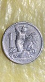1 KORUNA 1922 CESKOSLOVENSKA / CUPRU-NICHEL, Europa