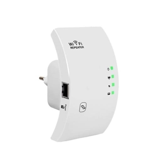 Amplificator semnal wireless FOXMAG24, WiFi Repeater, 300 mbps, acoperire 200 mp, alb