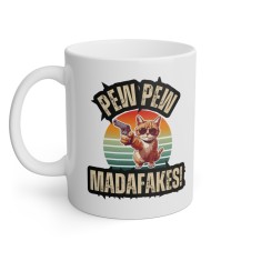 Cana Personalizata PEW PEW MADAFAKES! foto