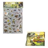 Set Autocolante cu Dinozauri și Album de Activități, 34 buc, Multicolor, CMCLASS