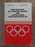 Teoreme si probleme de analiza matematica Marius Radulescu, Sorin Radulescu