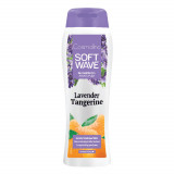 Gel de dus cu ingrediente naturale, aroma de Mandarina si Lavanda, Cosmaline Soft Wave, 400ml