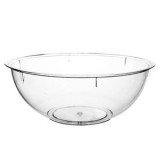 Bol din plastic transparent, 5L, CMCLASS