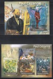 Burundi 2012 - Picturi de Paul C&eacute;zanne, Colita + Bloc, Cota 19.50 EURO, Cota 19.50 EURO, MNH