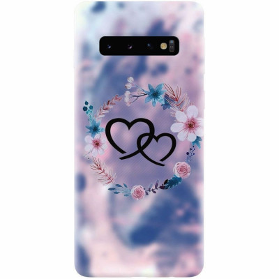Husa silicon personalizata pentru Samsung Galaxy S10, Love 002 foto