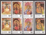 ZAIR 1987 PICTURA CRACIUN ( serie dantelata x 2 ) MNH, Nestampilat