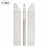 Set 3 lame cheie auto 73# HU83 pentru Peugeot, Citroen si Renault