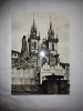 CY Ilustrata PRAGA Cehoslovacia &quot;Piata Veche&quot; circulata 1963 / mare: 15 x 21 cm, Fotografie