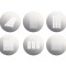 ​Filtre Pentru VSA Spotlights Godox VSA-GS4 Gobo Set