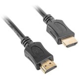 Cablu HDMI (T) la HDMI (T), 7.5m, conectori auriti, rezolutie maxima 4K (3840 x 2160) la 30 Hz, negru, Gembird